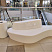 скамейка со спинкой, оформление интерьера торгового комплекса